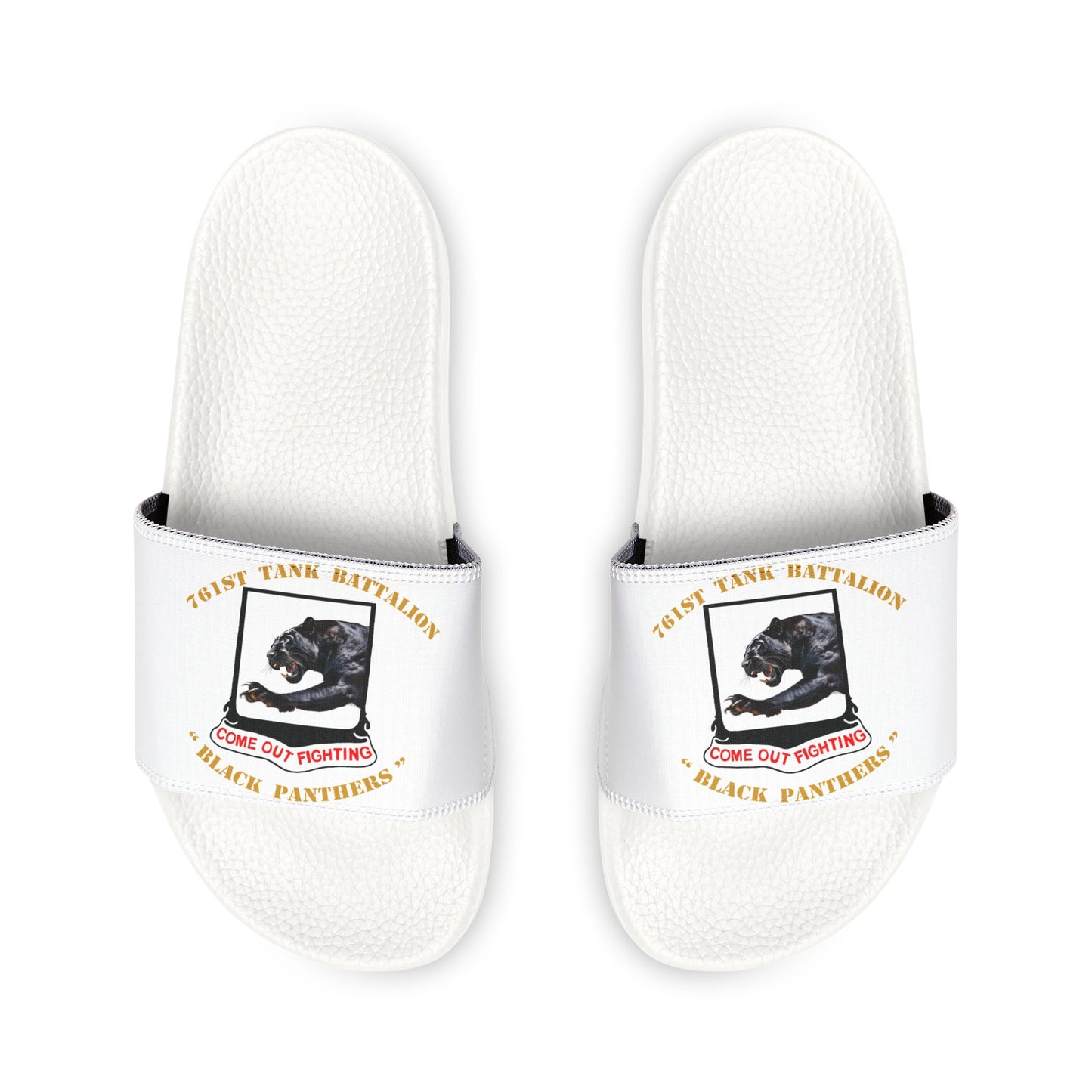 Women's Black Panthers Slides