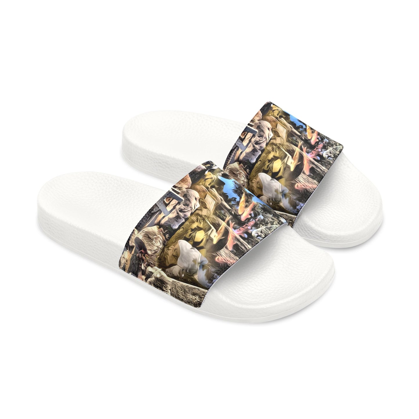 Women's Washable Koi Pond Slides