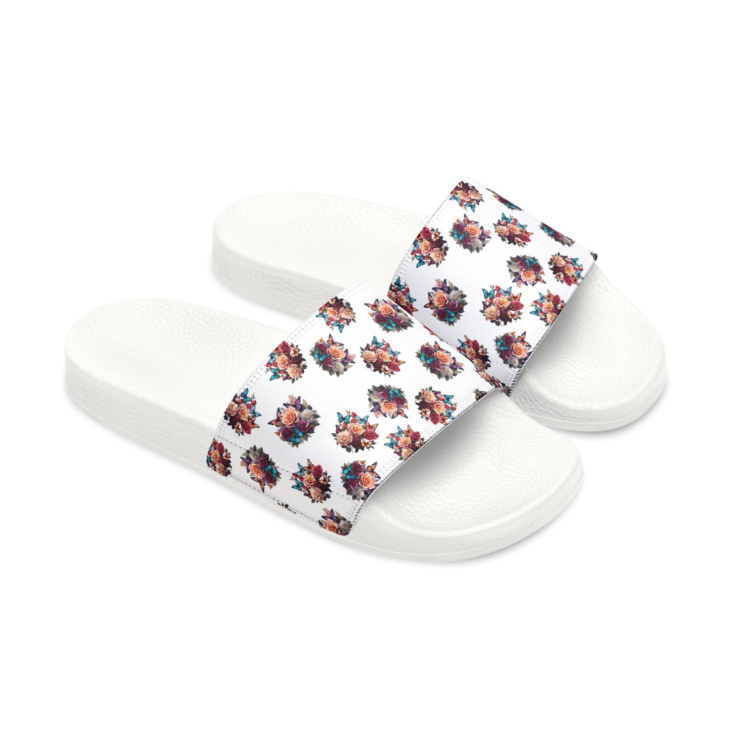Women's Washable Rose Slides