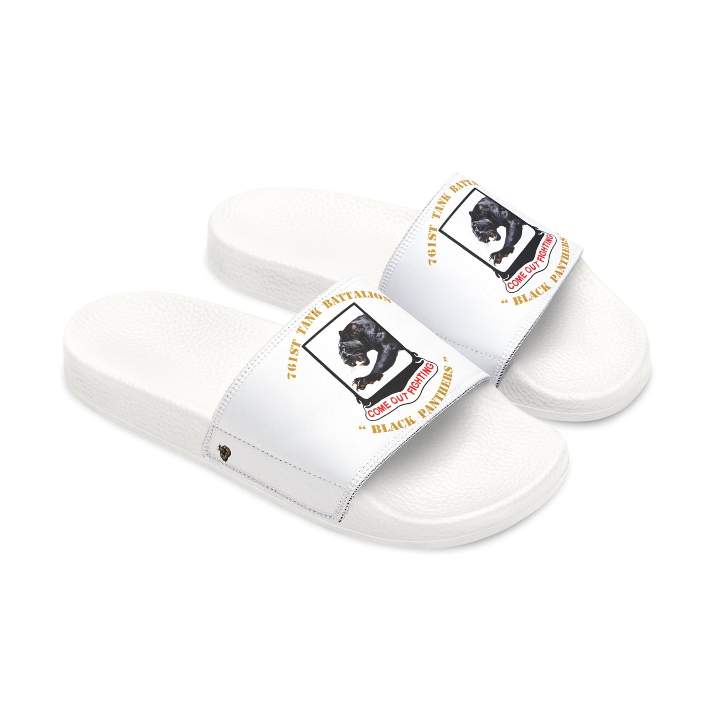 Women's Black Panthers Slides