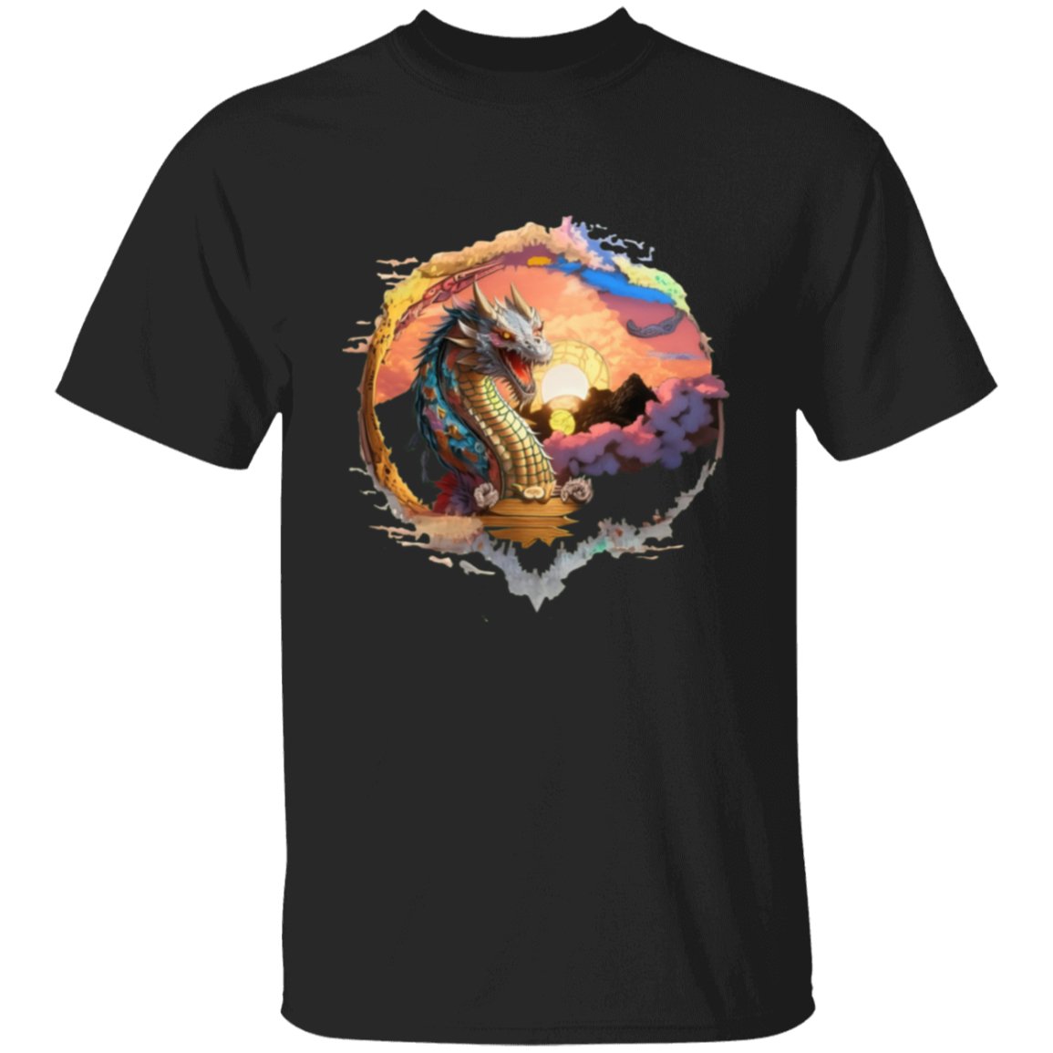 Dragon in The Sky T Shirt