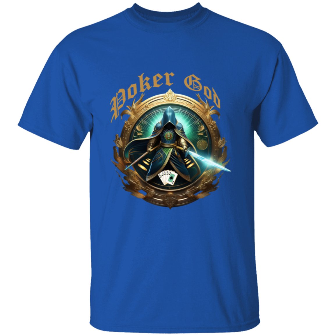 Poker God T Shirt - Badness Creations
