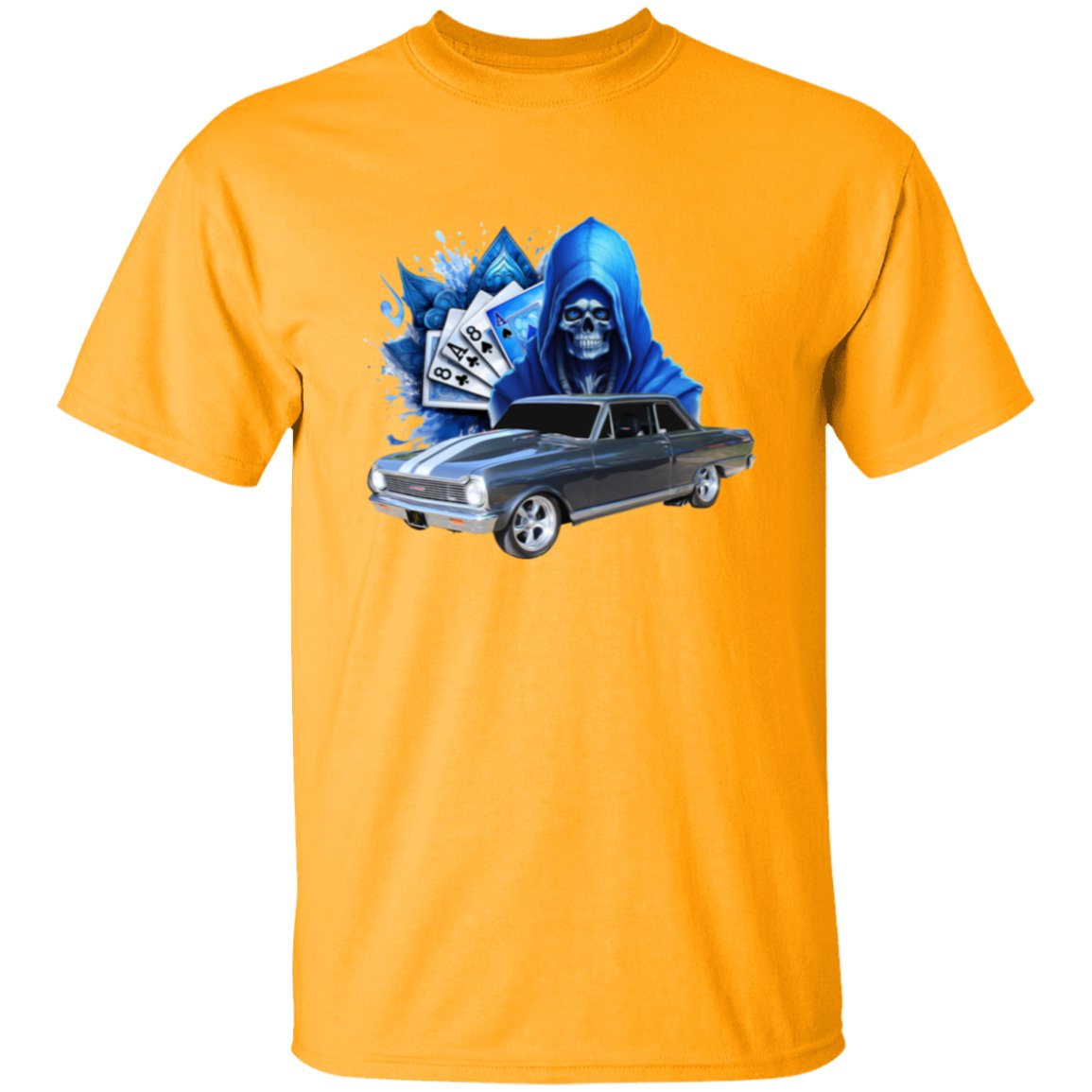 Dead Man's Hand T-Shirt - Badness Creations