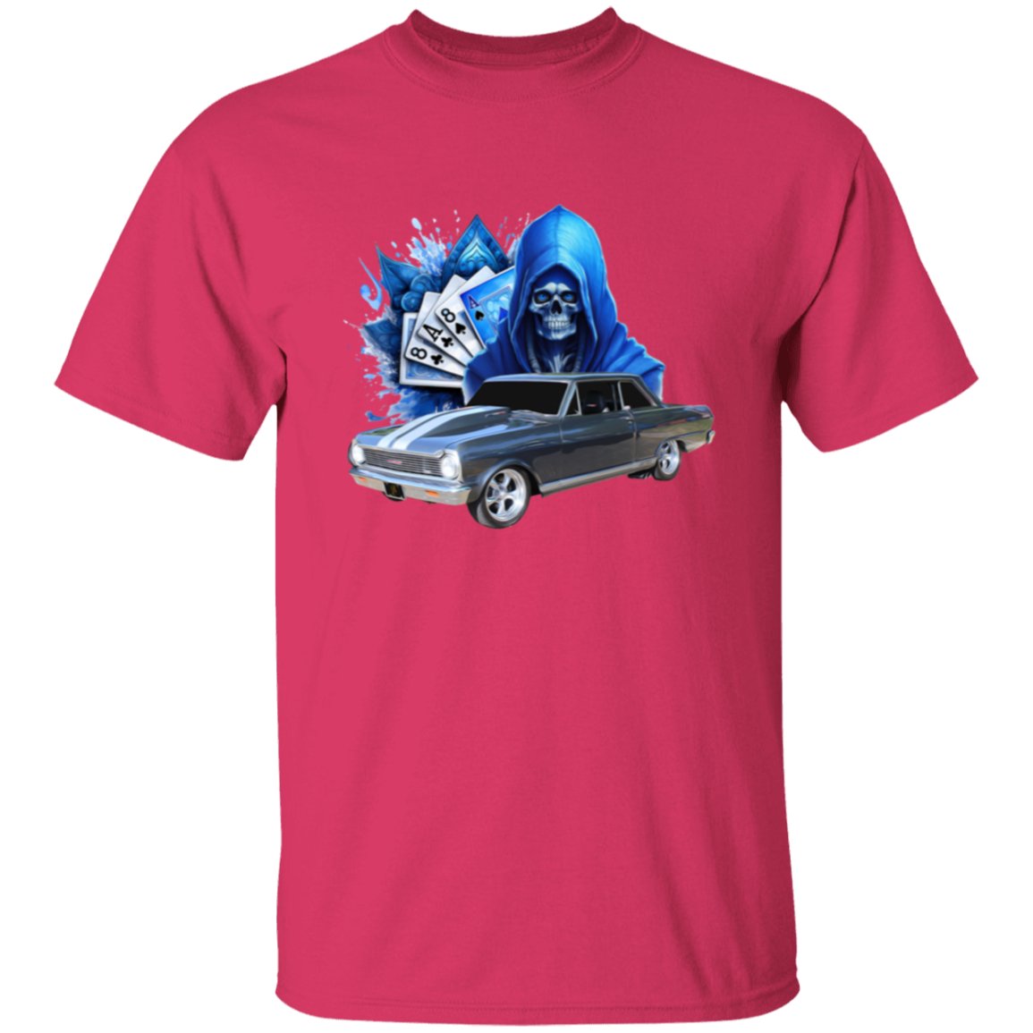 Dead Man's Hand T-Shirt - Badness Creations