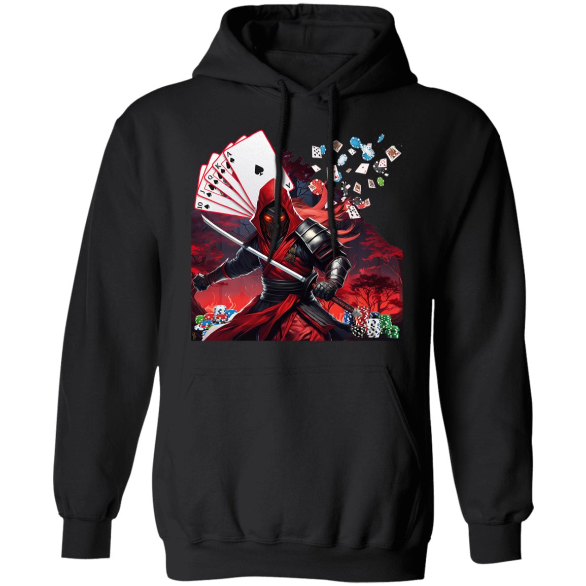 Royal Flush Hoodie - Badness Creations