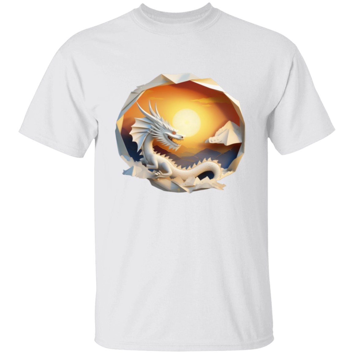 Dragon Sunset T Shirt