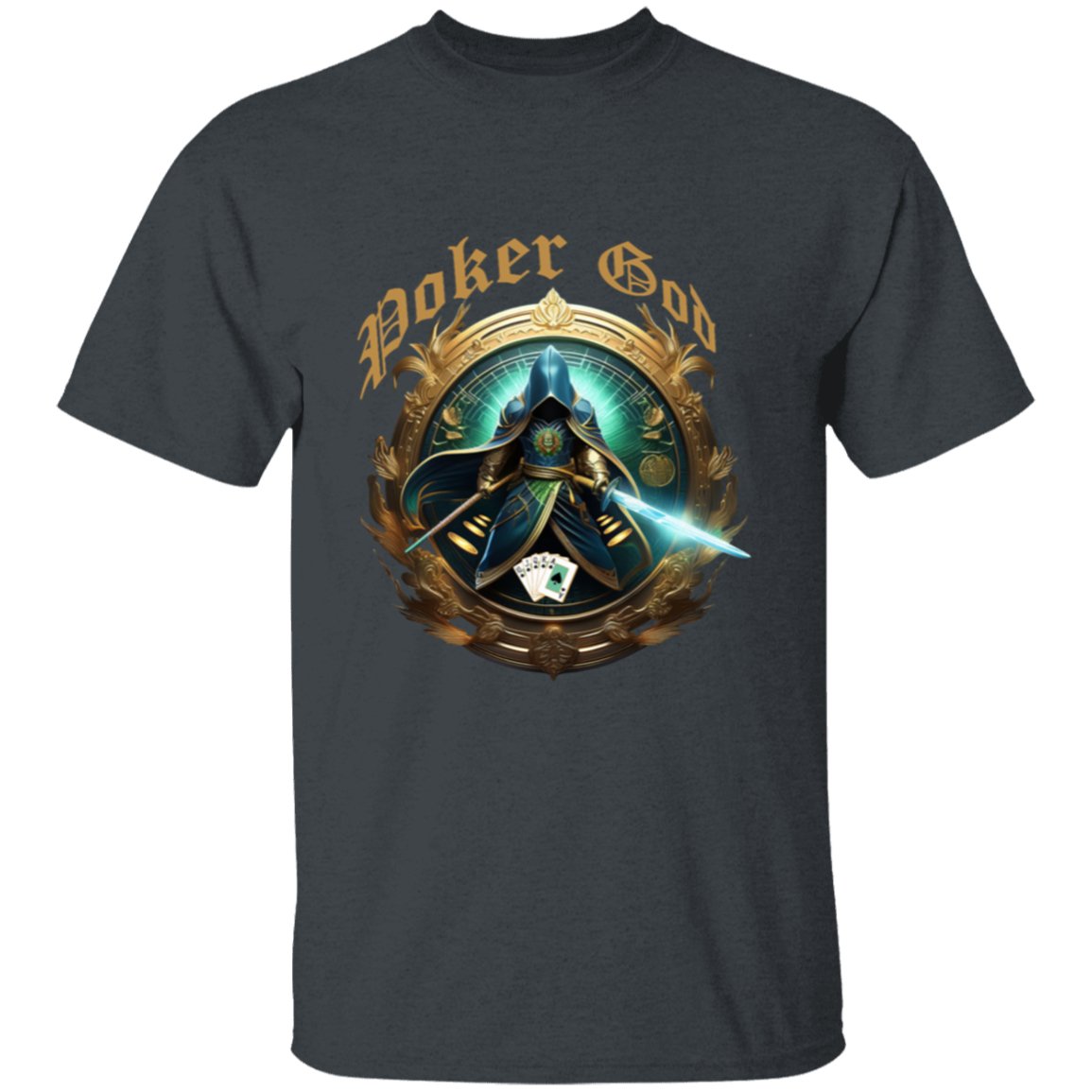 Poker God T Shirt - Badness Creations