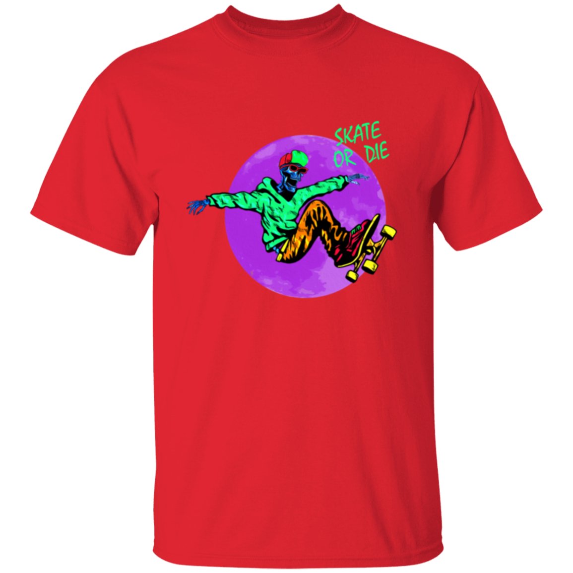 Skate or Die T Shirt - Badness Creations