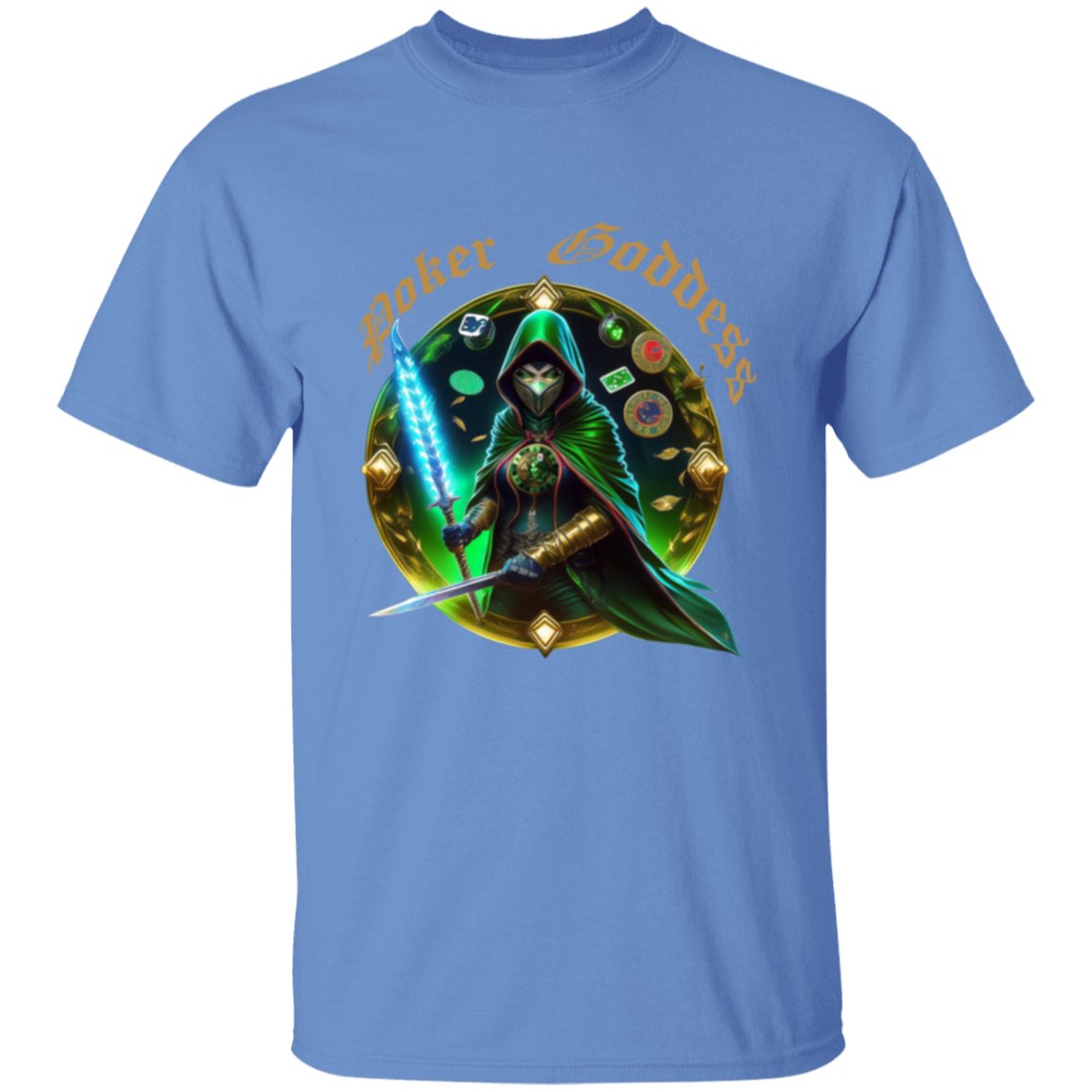 Poker Goddess T Shirt - Badness Creations