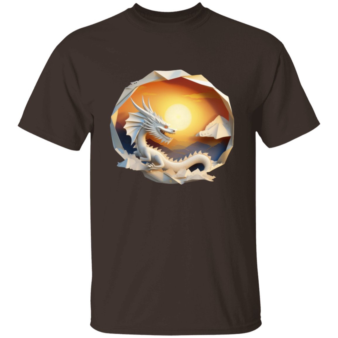 Dragon Sunset T Shirt