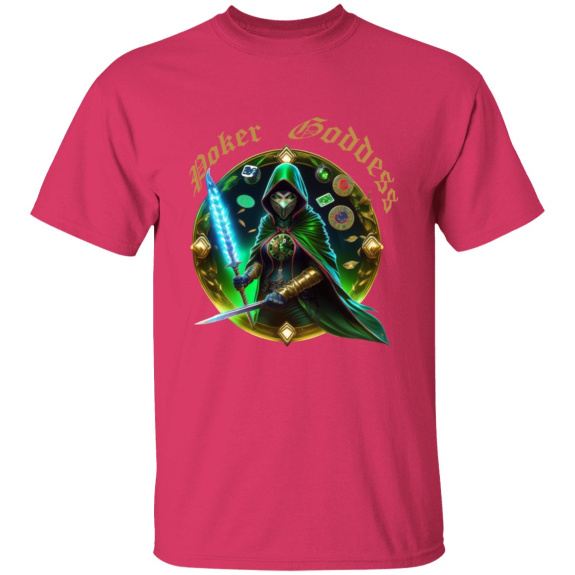 Poker Goddess T Shirt - Badness Creations