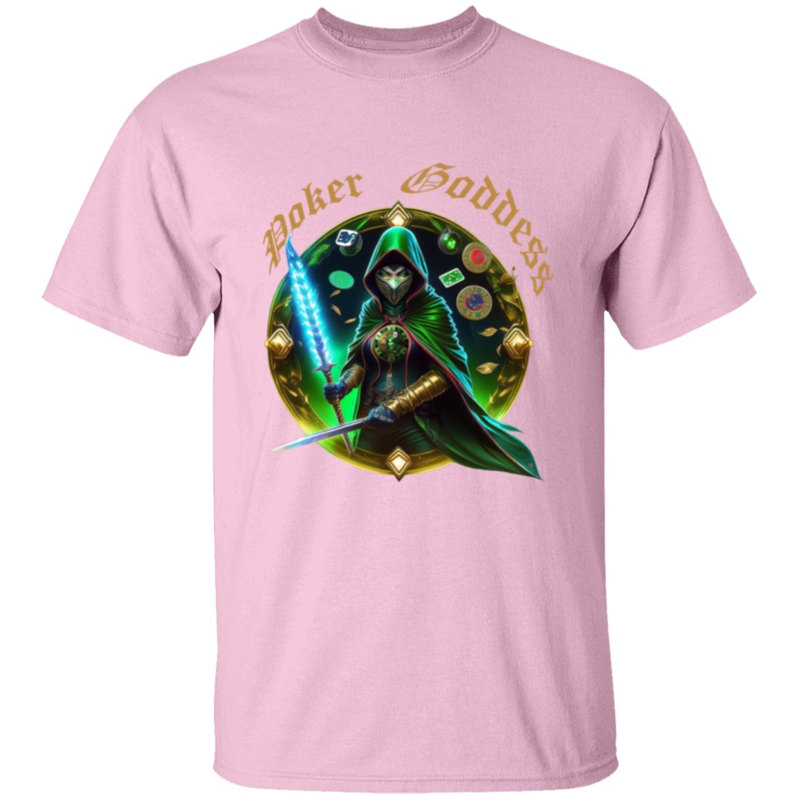 Poker Goddess T Shirt - Badness Creations
