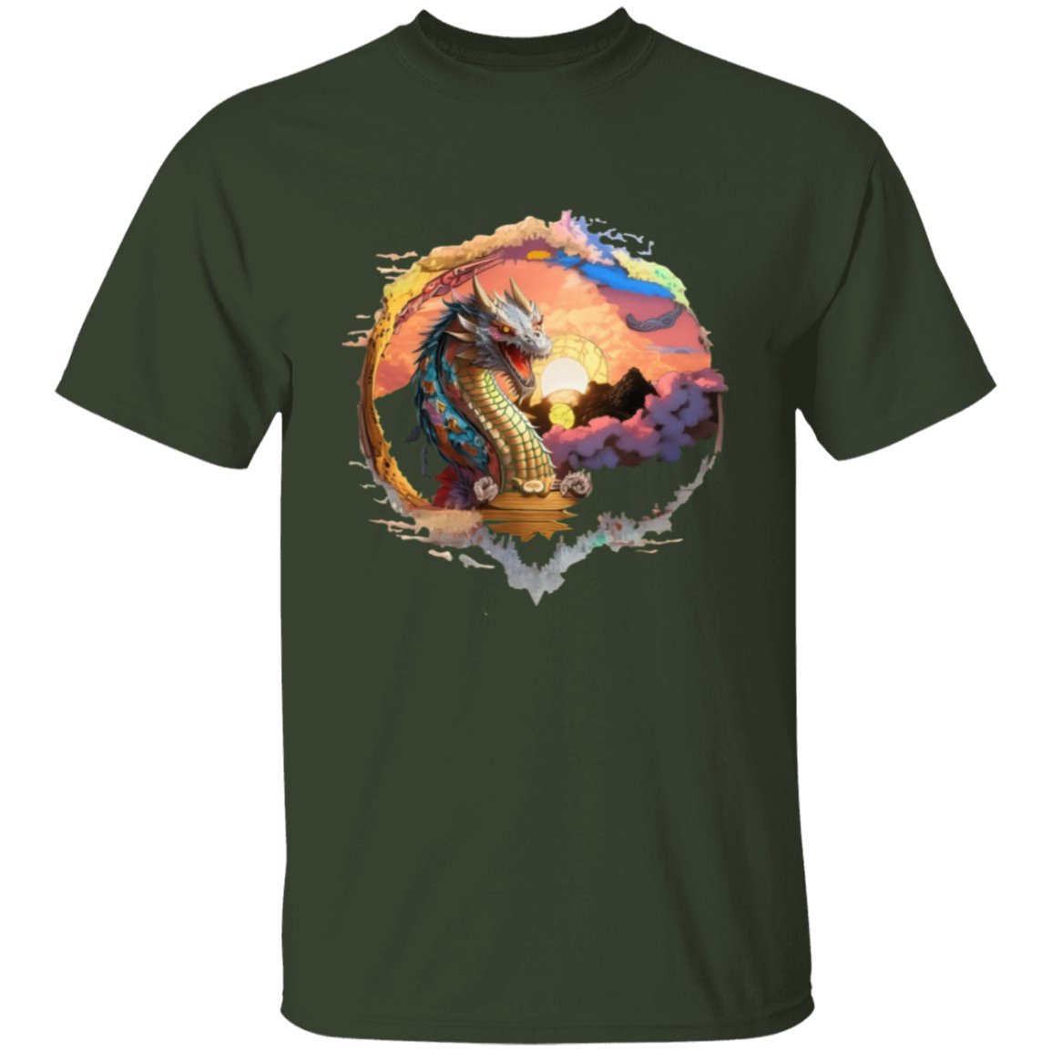 Dragon in The Sky T Shirt