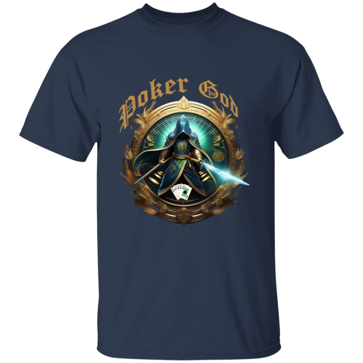 Poker God T Shirt - Badness Creations