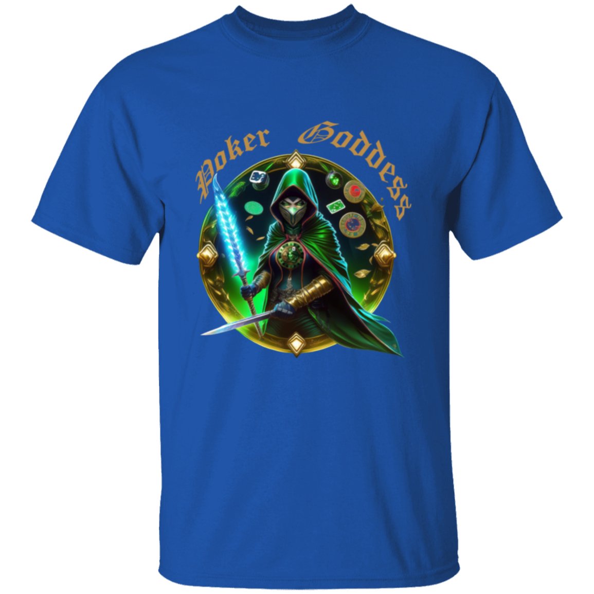 Poker Goddess T Shirt - Badness Creations