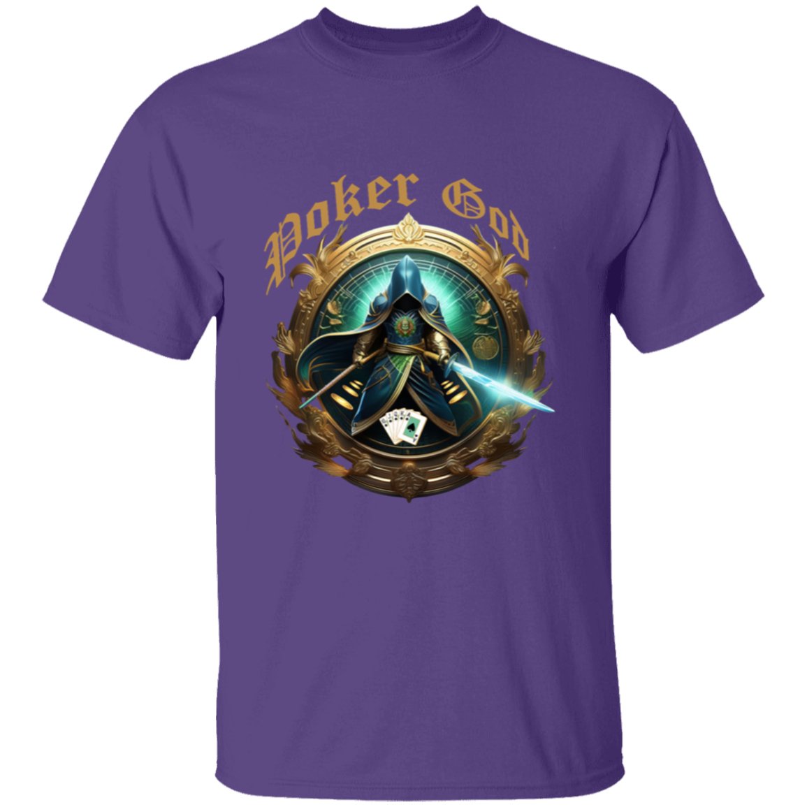 Poker God T Shirt - Badness Creations