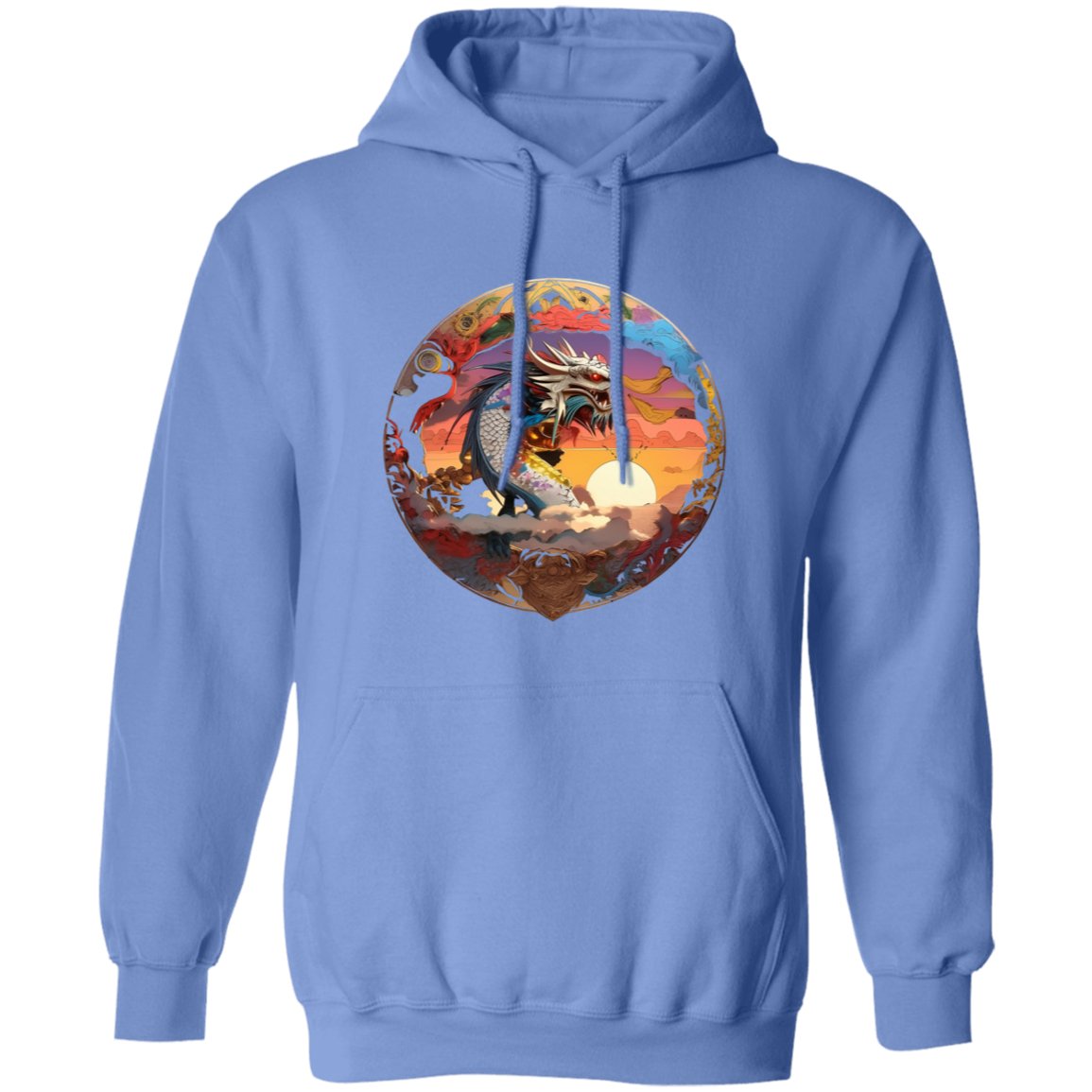 Dragon in The Sky Hoodie