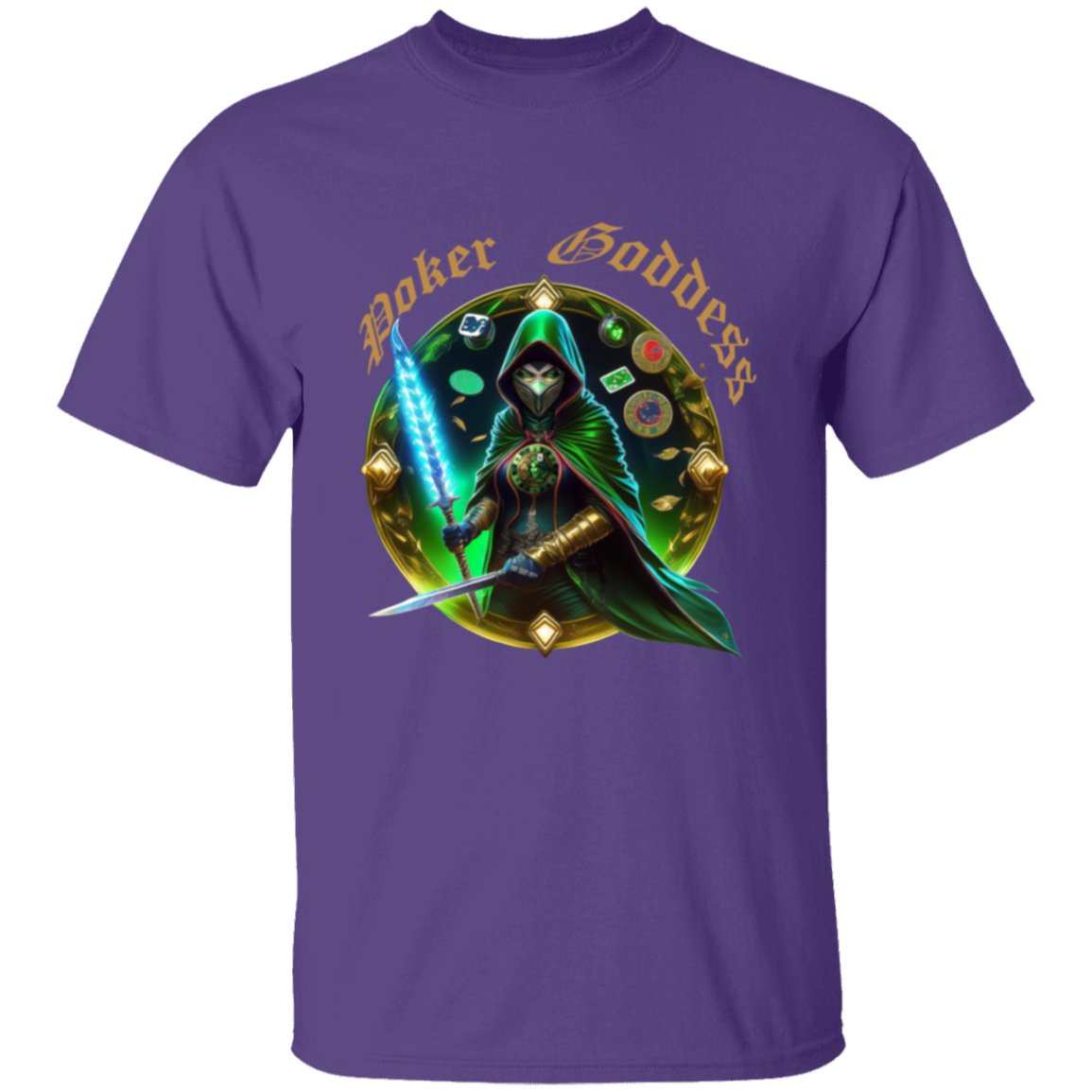 Poker Goddess T Shirt - Badness Creations