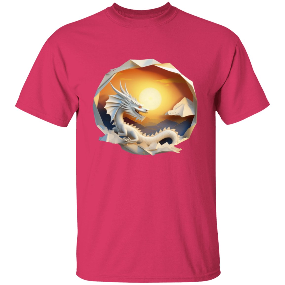 Dragon Sunset T Shirt