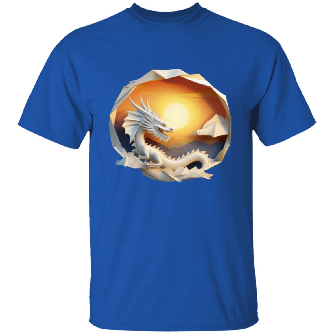Dragon Sunset T Shirt