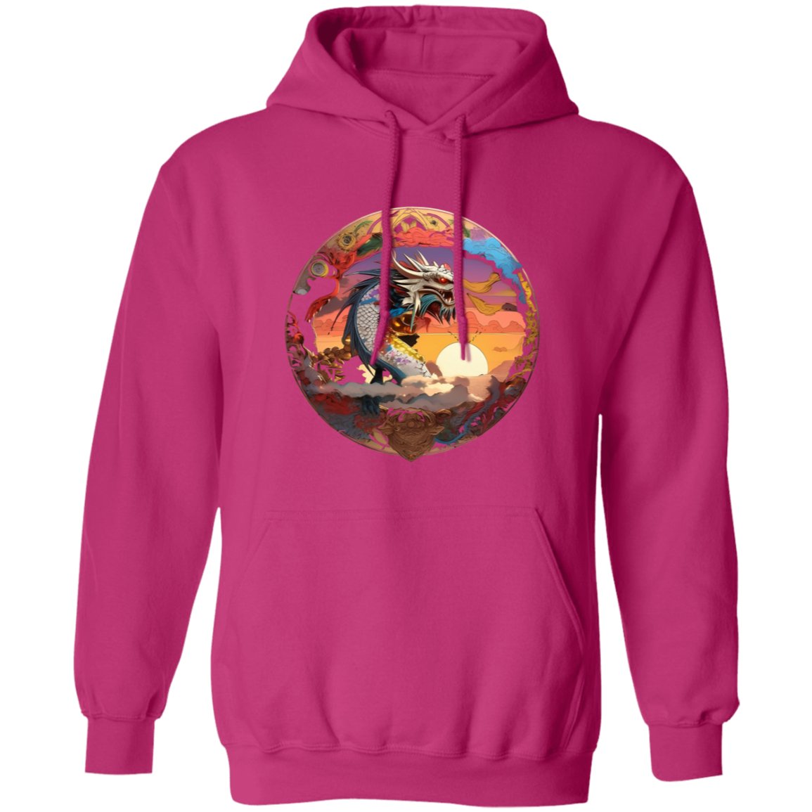 Dragon in The Sky Hoodie