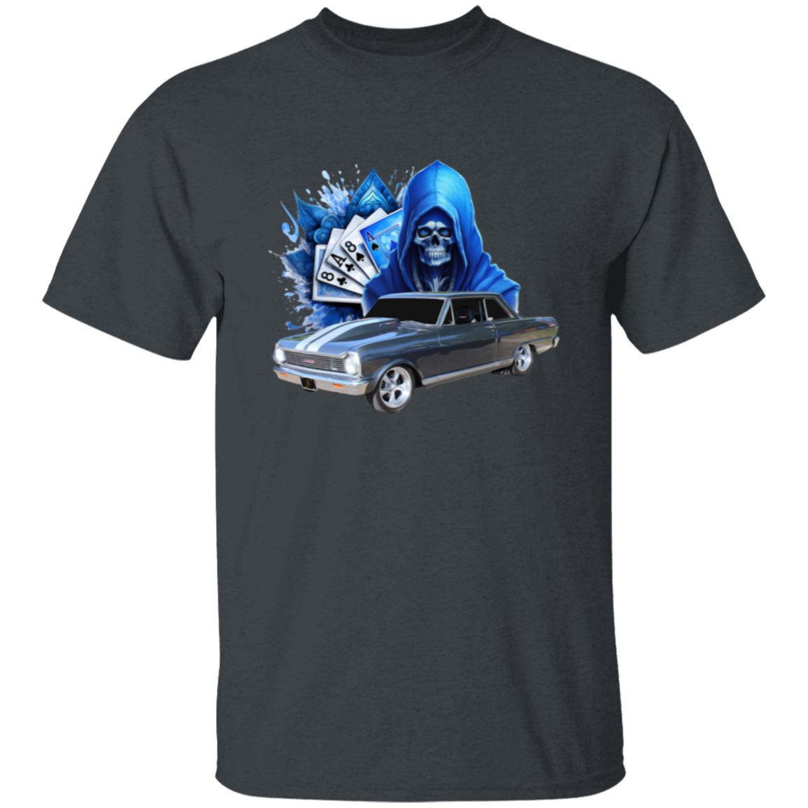 Dead Man's Hand T-Shirt - Badness Creations