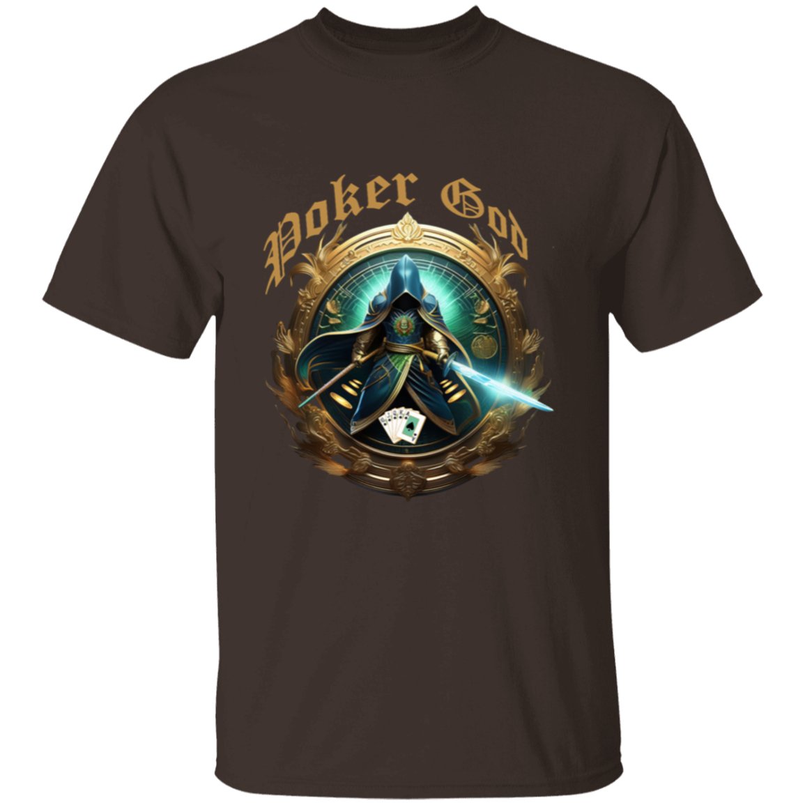 Poker God T Shirt - Badness Creations