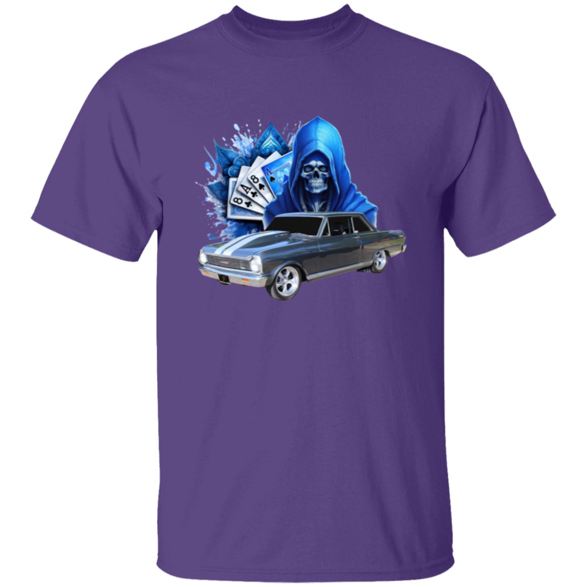 Dead Man's Hand T-Shirt - Badness Creations