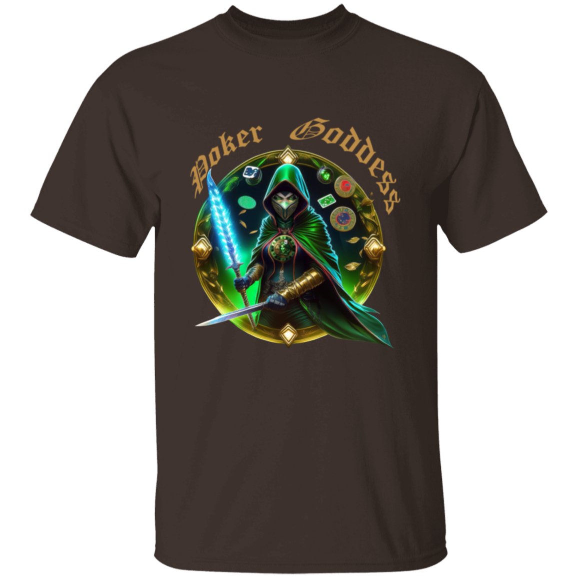 Poker Goddess T Shirt - Badness Creations