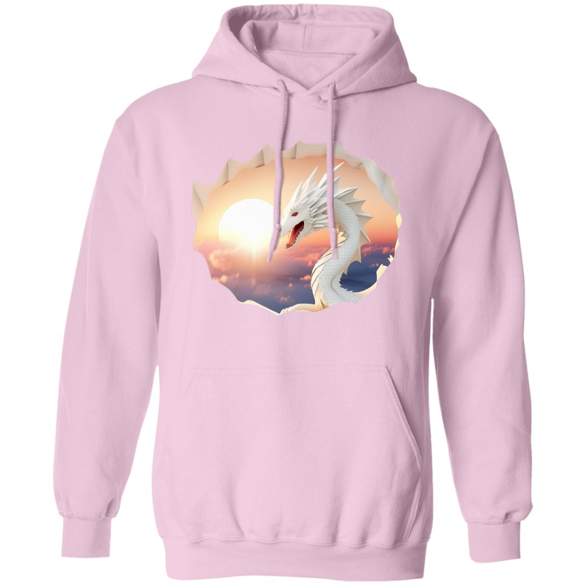 Dragon Sunset Hoodie - Badness Creations