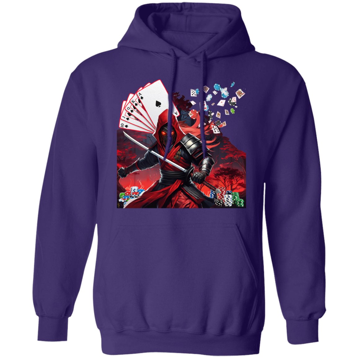 Royal Flush Hoodie - Badness Creations