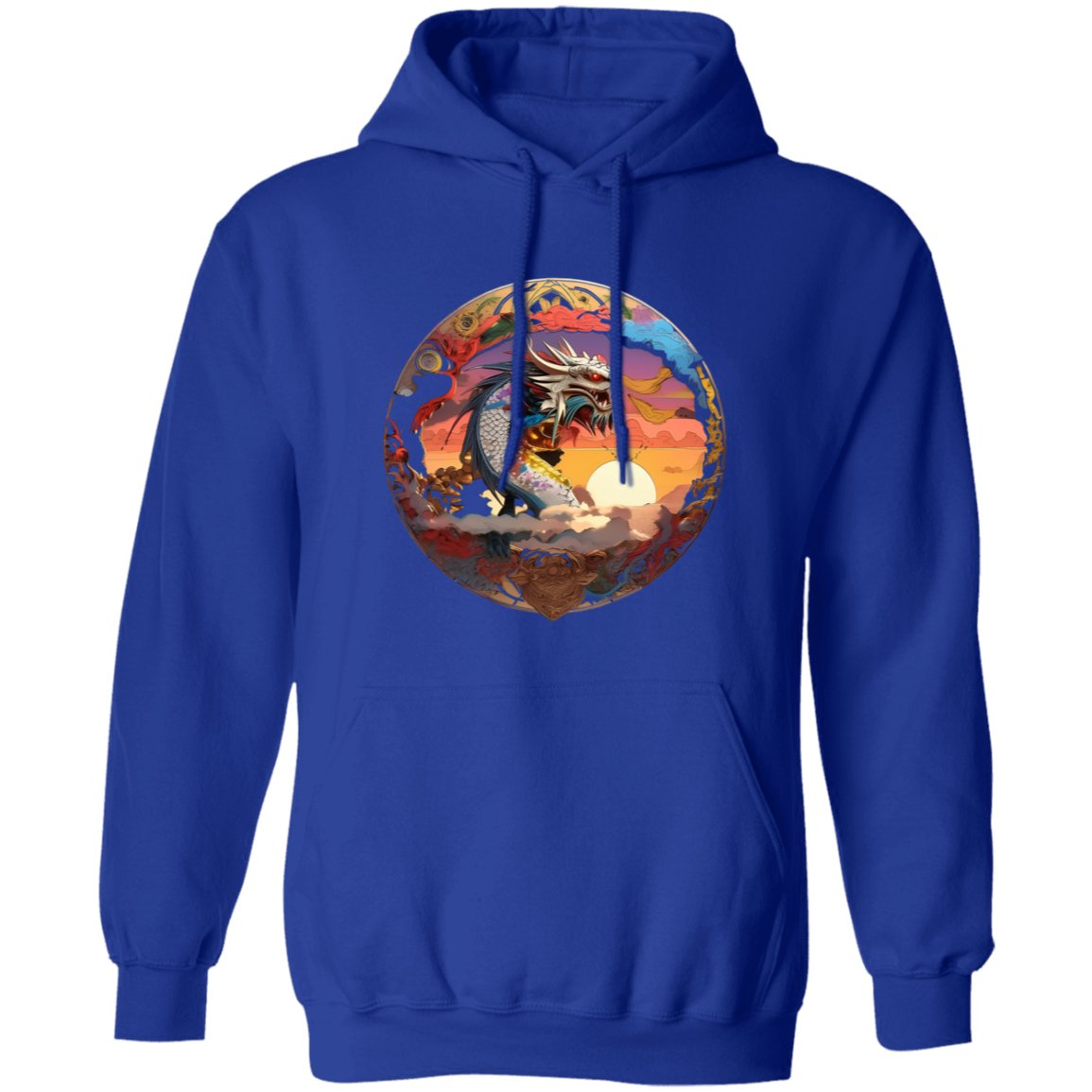 Dragon in The Sky Hoodie