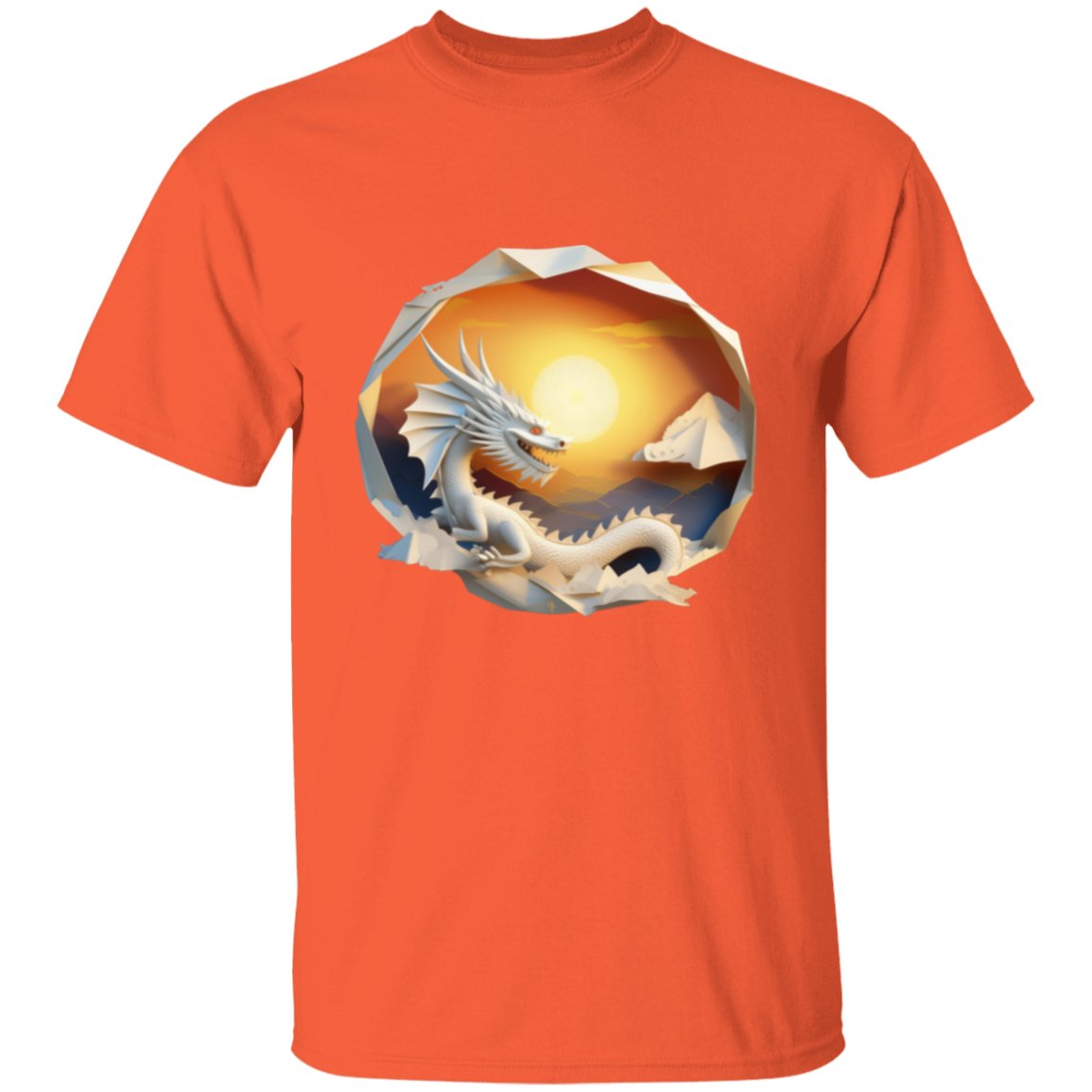 Dragon Sunset T Shirt