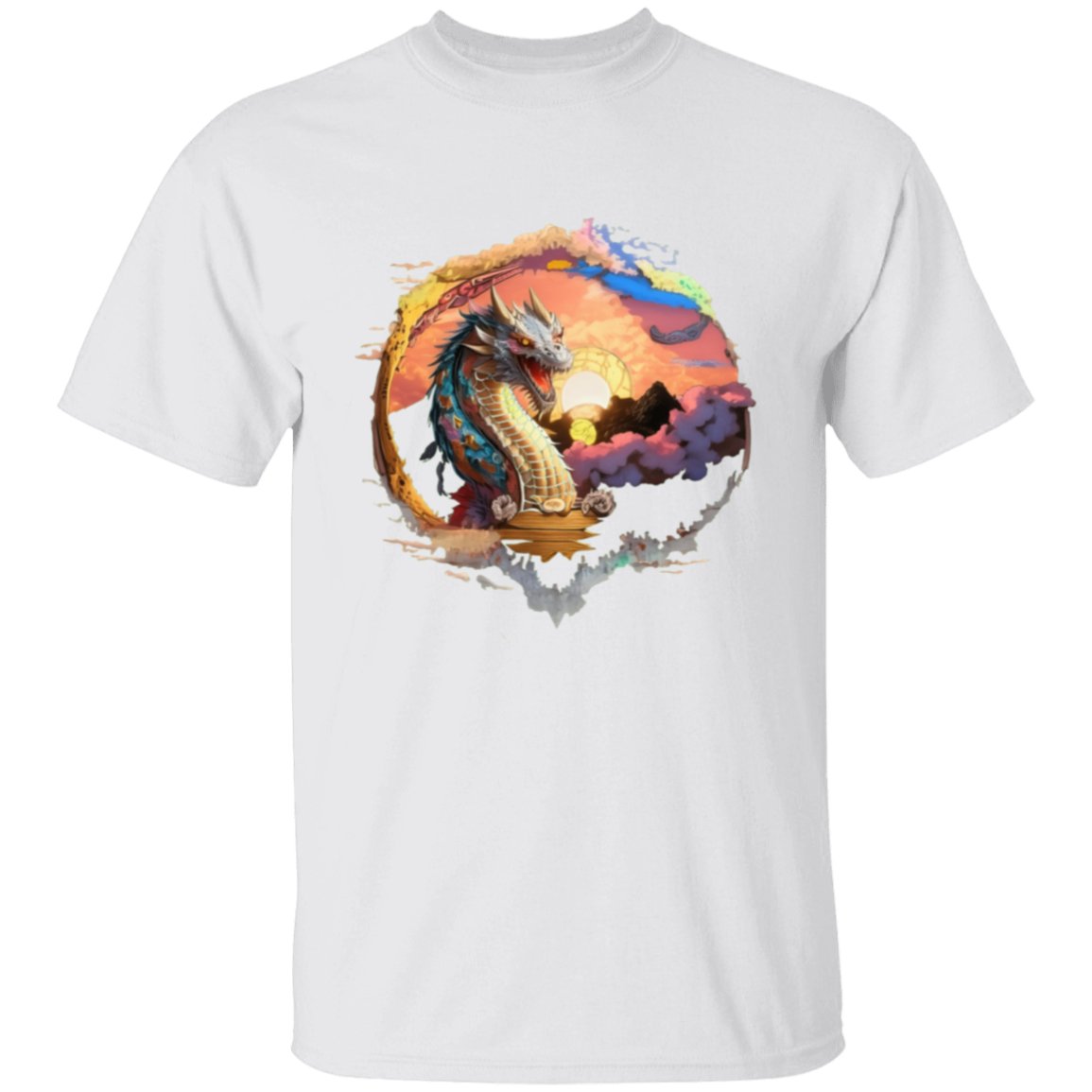 Dragon in The Sky T Shirt