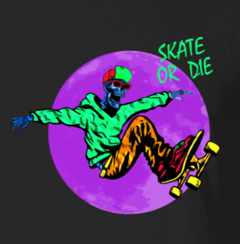 Skate or Die T Shirt