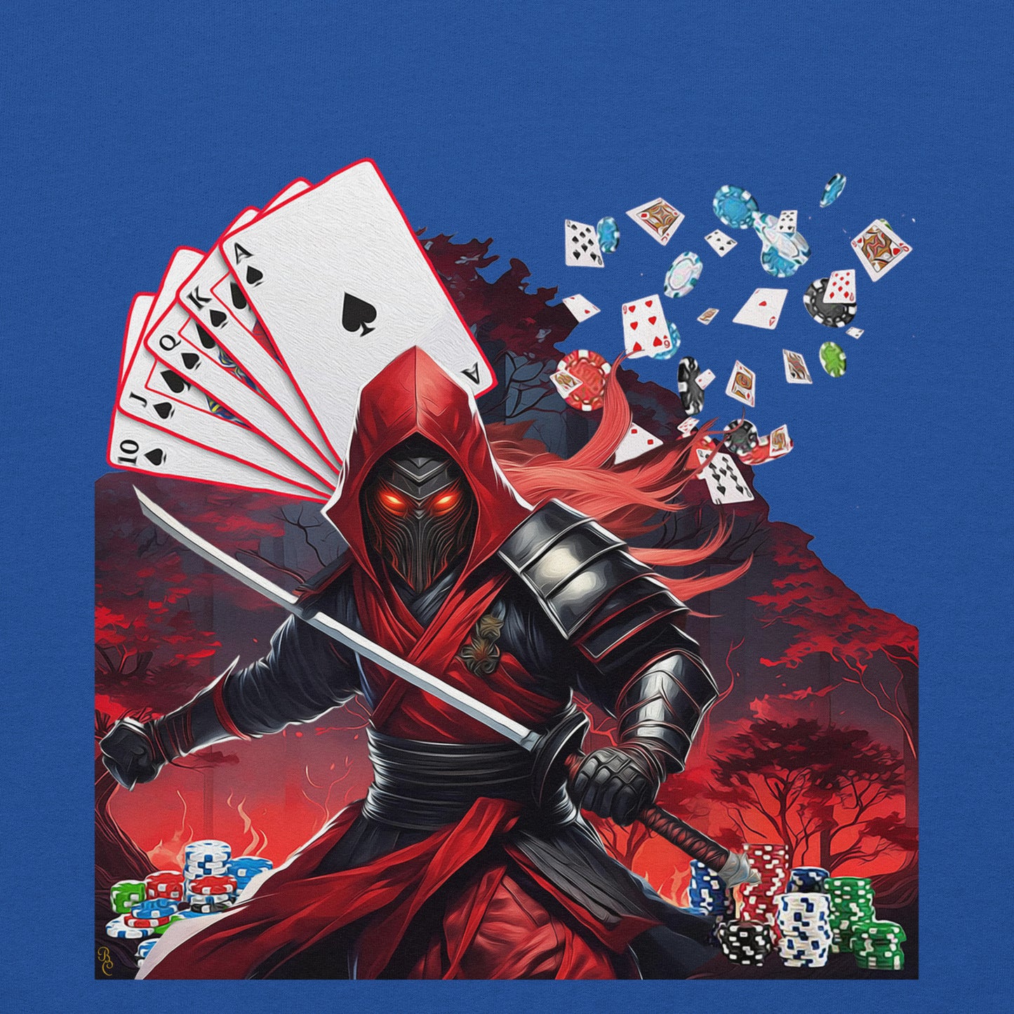 Royal Flush Hoodie
