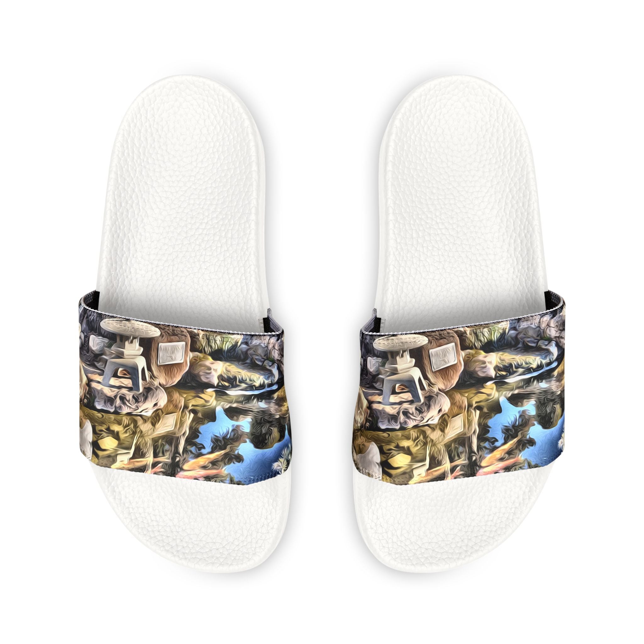 Men's Koi Pond Promo Slides