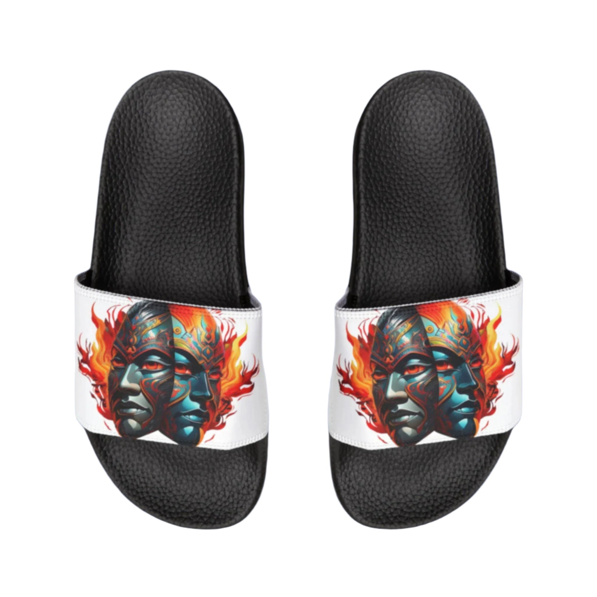 Men’s Two Face Fire Kabuki Slides