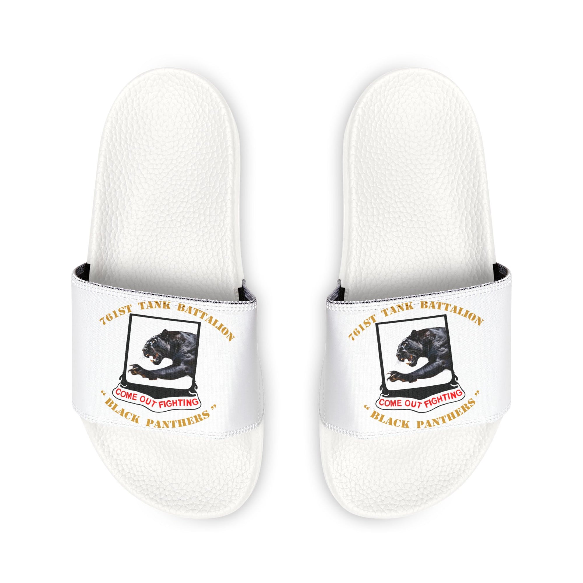 Women's Black Panthers Slides