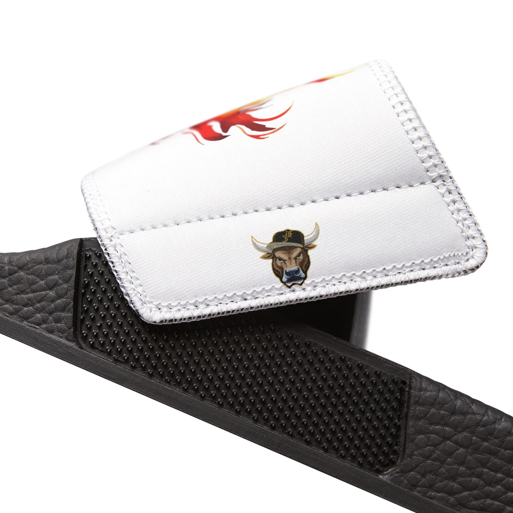 Women's Two Faced Fire Kabuki Slides