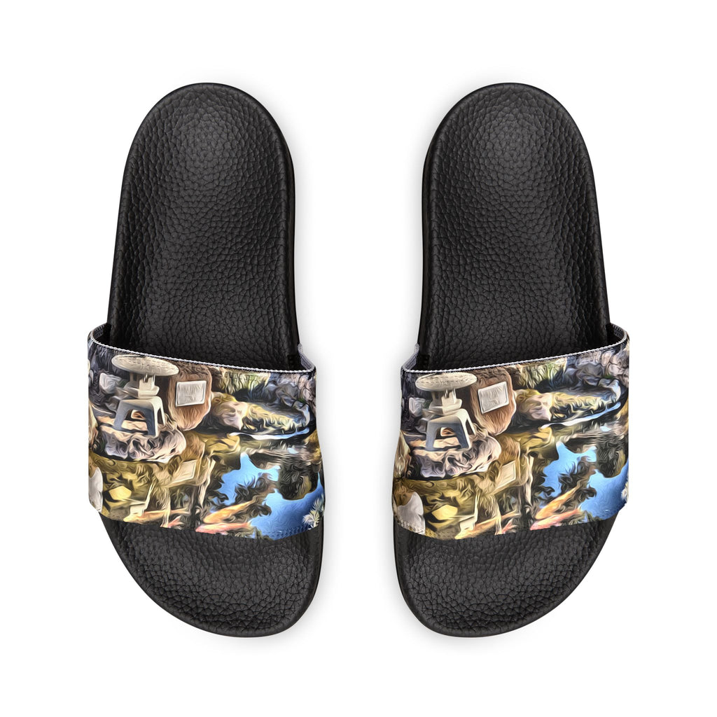 Men's Koi Pond Promo Slides
