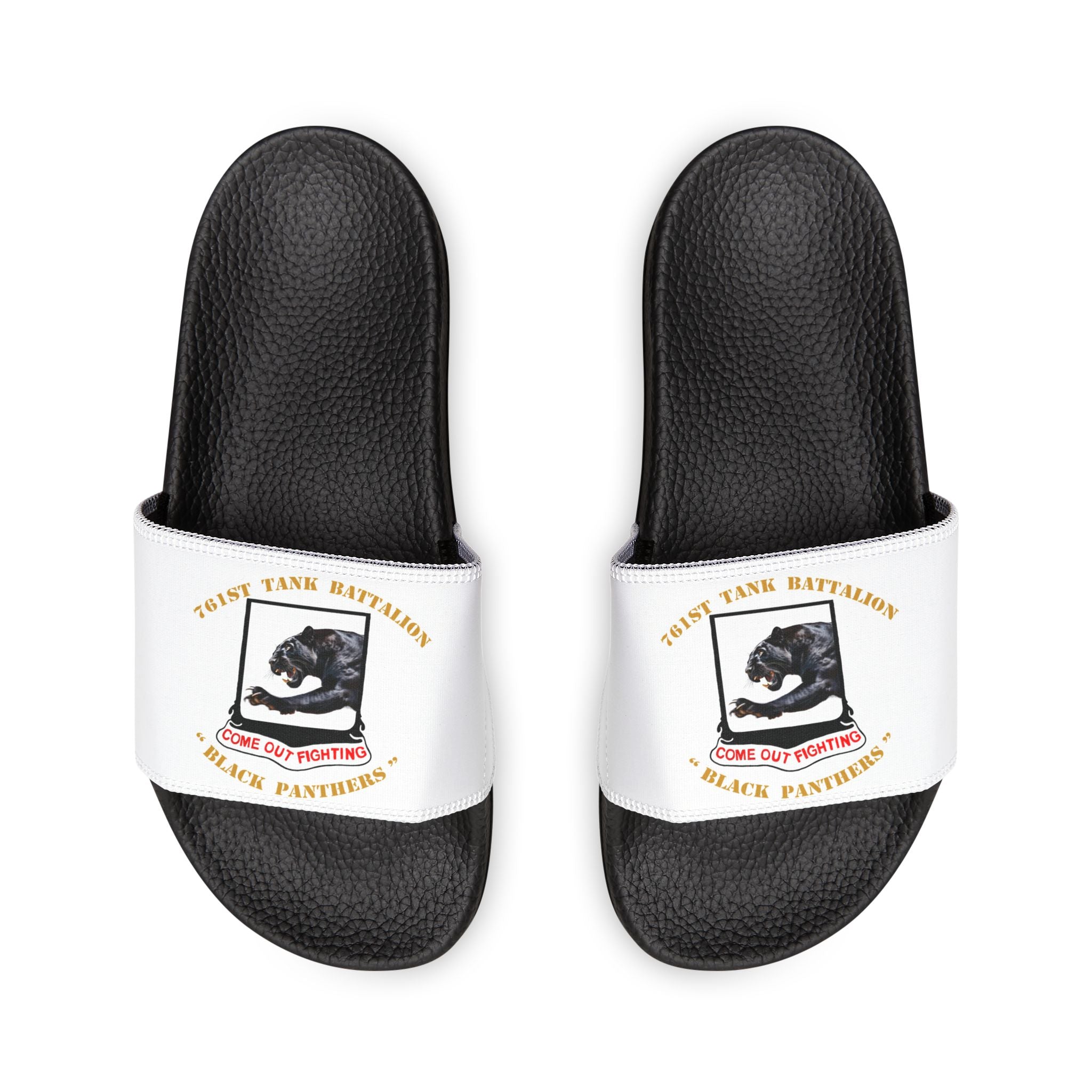 Men's Black Panthers Slides