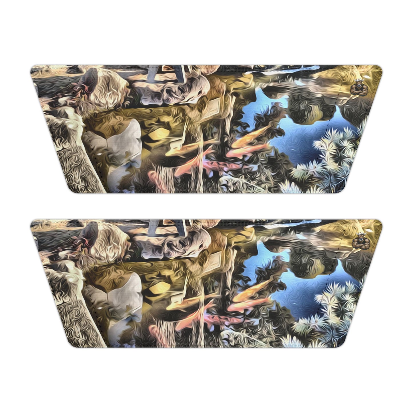 Men's Washable Koi Pond Slides