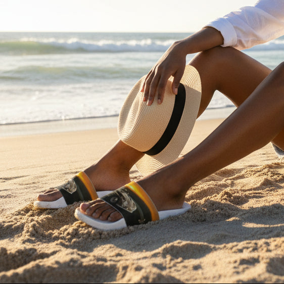 Women's Catching Waves Slides