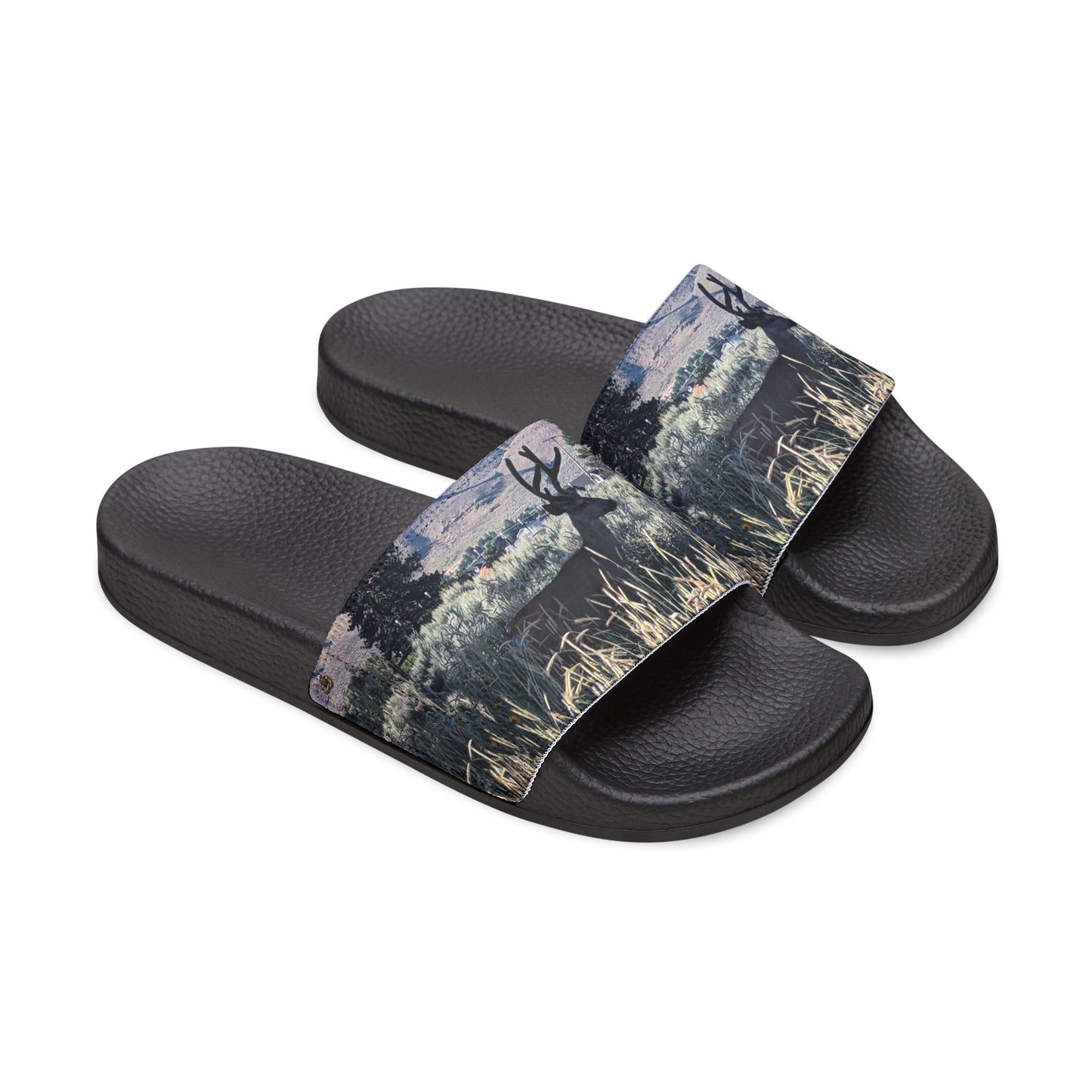 Men's Washable Buck Slides