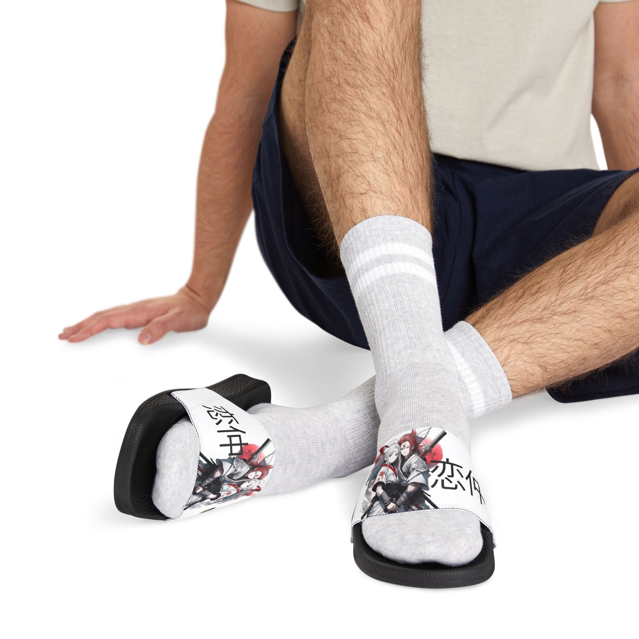 Men's Anime Love Slides