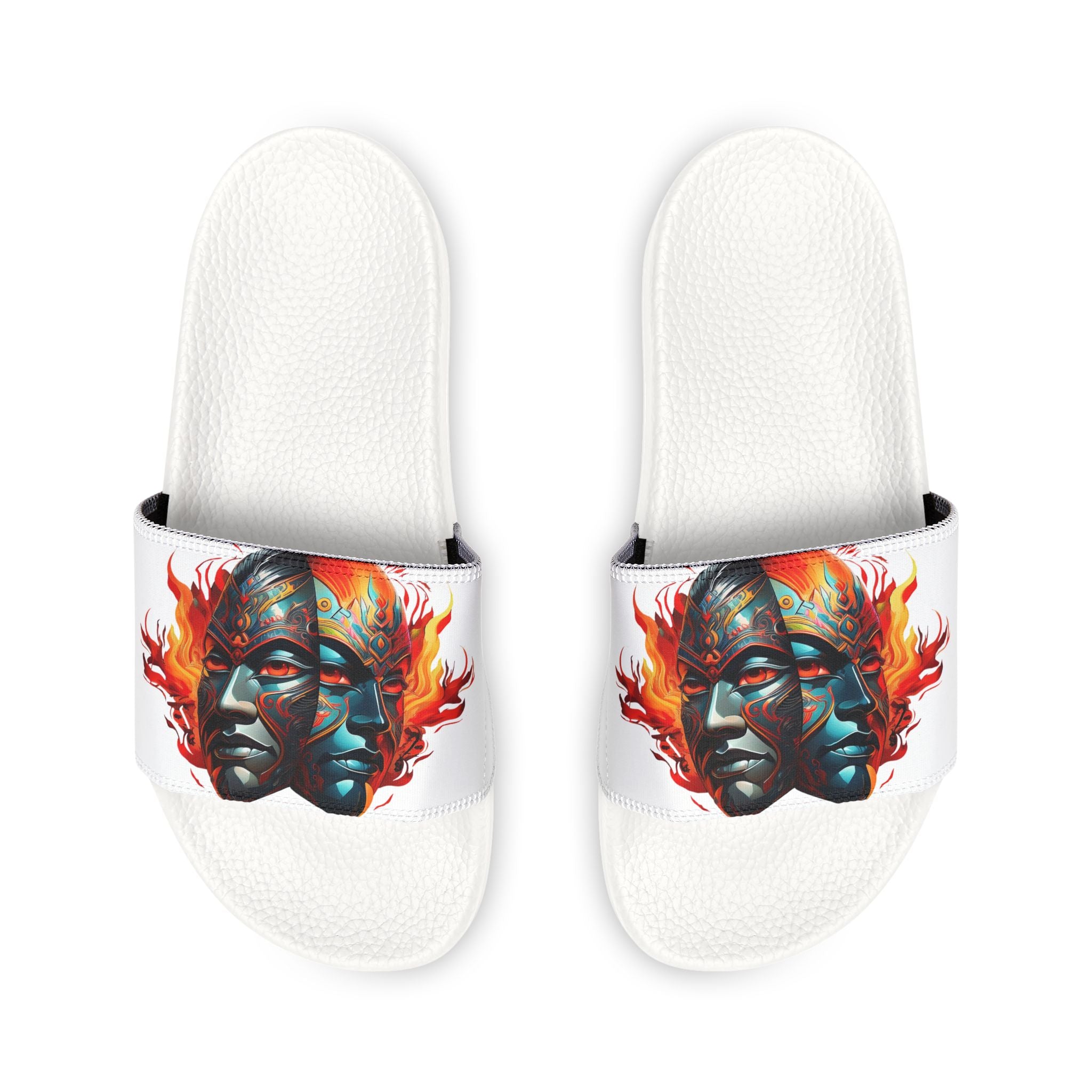 Women's Two Faced Fire Kabuki Promo Slides