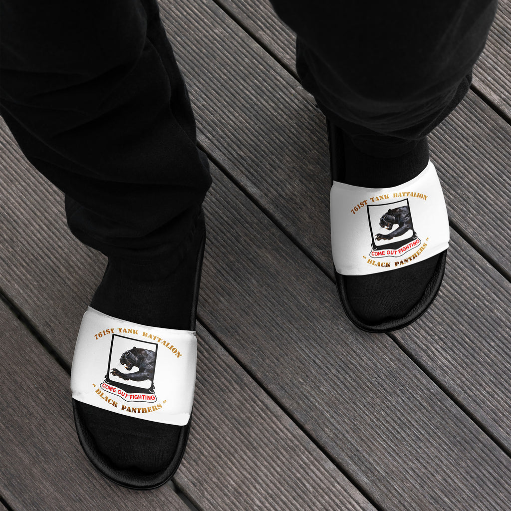 Men's Black Panthers Slides