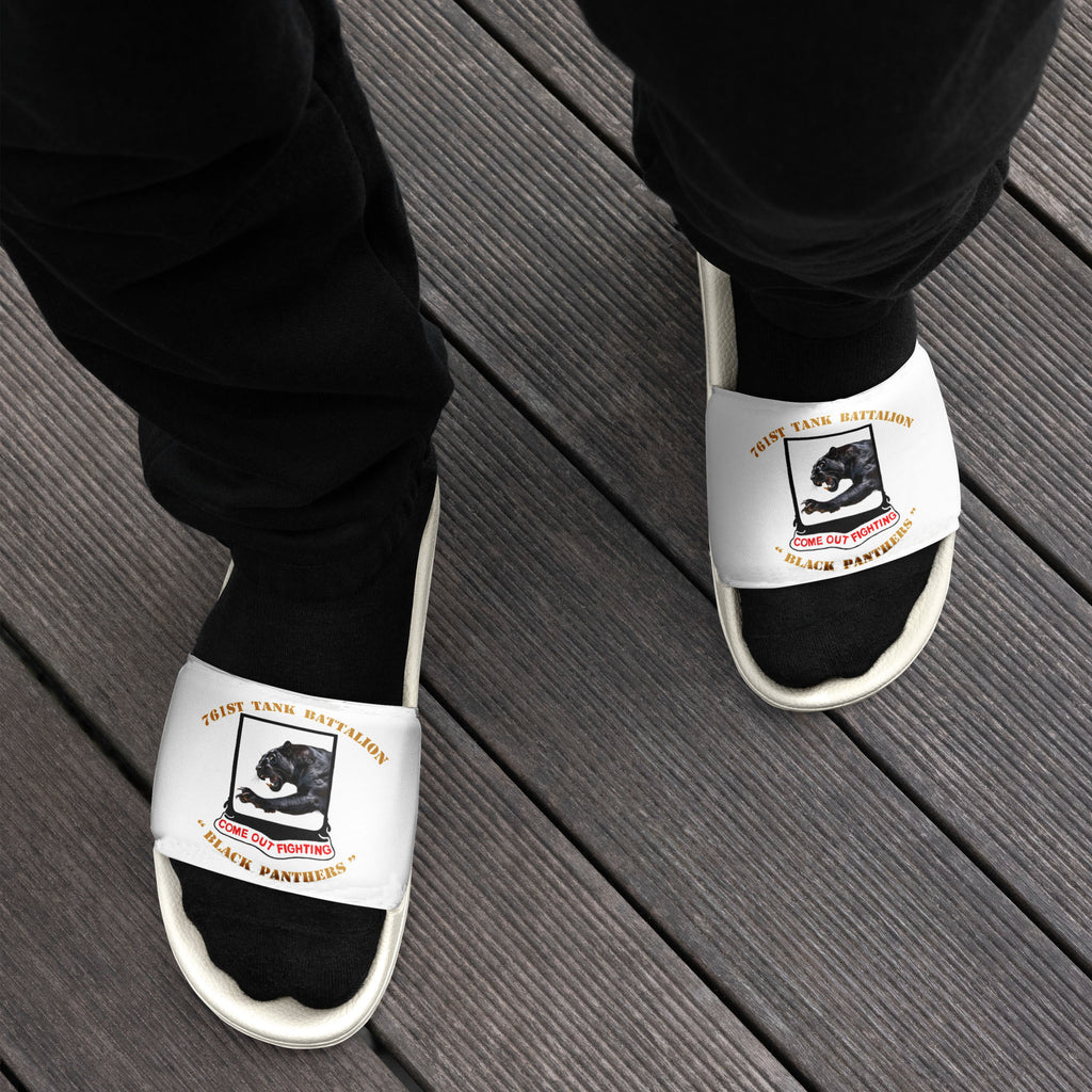 Men's Black Panthers Slides