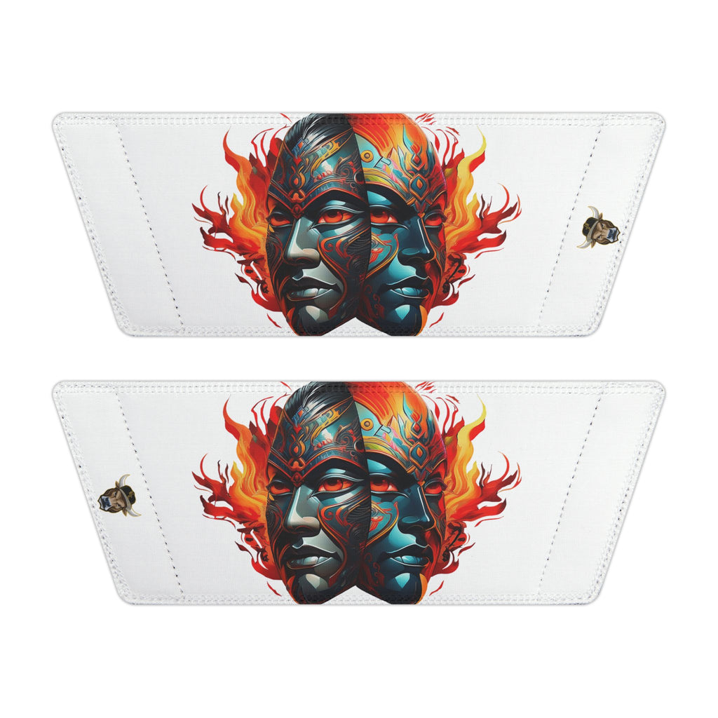 Women's Two Faced Fire Kabuki Slides